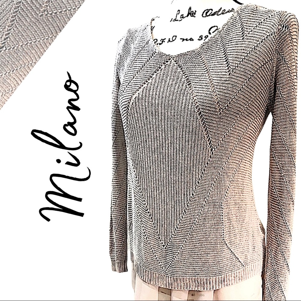 Milano Knitted Lace up Back Sweater Cardigan